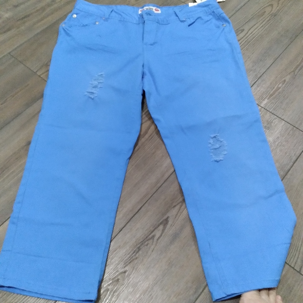 (194) What About Me Capri Pants size 11/12 New